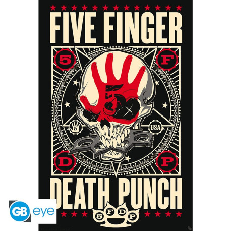 Five Finger Death Punch - Poster Maxi 91.5x61 - Knucklehead