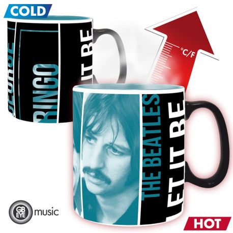 The Beatles - Mug Heat Change - 460 ml - Let it Be