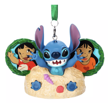 Disney Stitch Sketchbook Ears Hat Ornament, Lilo & Stitch