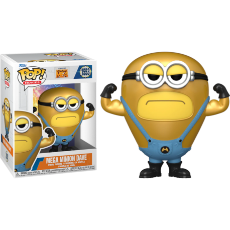 Funko Pop 1553 Mega Minion Dave, Despicable Me 4