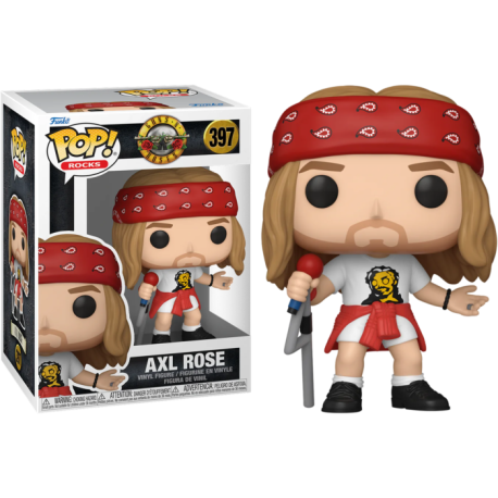 Funko Pop 397 Axl Rose, Guns N Roses