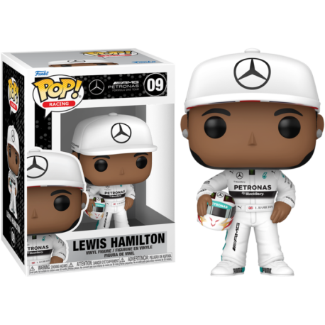 Funko Pop 09 Lewis Hamilton with Helmet, Formula 1