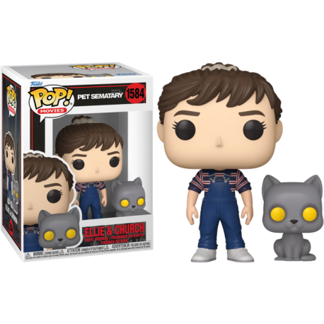 Funko Pop 1584 Ellie & Church, Pet Semetary