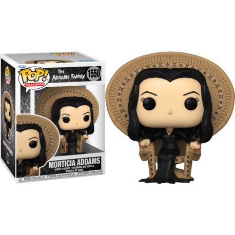 Funko Pop 1550 Morticia Addams in Chair (Deluxe), The Addams Family