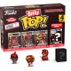 Deadpool Bitty POP! Vinyl Figure 4-Pack Dinopool 2,5 cm