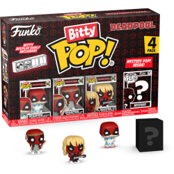 Deadpool Bitty POP! Vinyl Figure 4-Pack Sleepover 2,5 cm