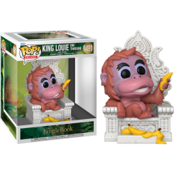 Funko Pop 1471 King Louie on Throne (Deluxe), The Jungle Book