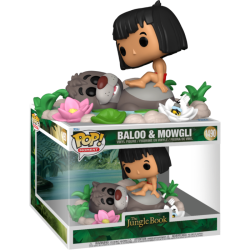 Funko Pop 1490 Baloo & Mowgli, The Jungle Book