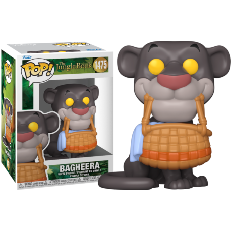 Funko Pop 1475 Bagheera with Basket, The Jungle Book