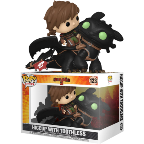 Funko Pop 123 Hiccup with Toothless, How To Train A Dragon