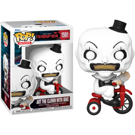 Funko Pop 1591 Art The Clown with Bike, Terrifier