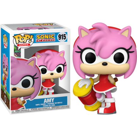 Funko Pop 915 Amy, Sonic The Hedgehog