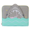 Loungefly Jaws - Glow in the Dark 4" Faux Leather Zip-Around Wallet