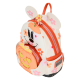 Loungefly - Minnie Floral Ghost Light Up Glow in the Dark 10" Faux Leather Mini Backpack