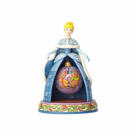 Enesco Jim Shore Disney Traditions Tidings of Friendship Cinderella Figurine