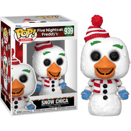 Funko Pop 939 Snow Chica, Five Nights At Freddy's