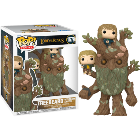 Funko Pop 1579 Freeboard with Merry and Pippin (Super), Lord Of The Rings