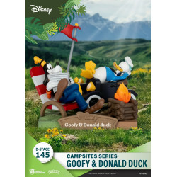 Disney - Goofy and Donald Duck Campsites Series D-Stage 6" Diorama Statue