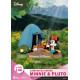 Disney - Minnie Mouse and Pluto Campsites Series D-Stage 6" Diorama Statue