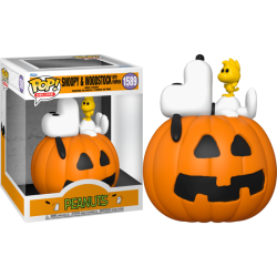 Funko Pop 1589 Snoopy & Woodstock with Pumpkin, Peanuts