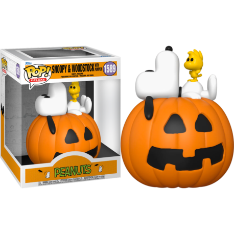 Funko Pop 1589 Snoopy & Woodstock with Pumpkin, Peanuts