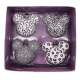 Disney Animal Ear Baubles 4 pcs Giftbox