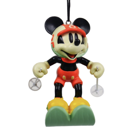 Disney Mickey Mouse Ski Hanging Ornament