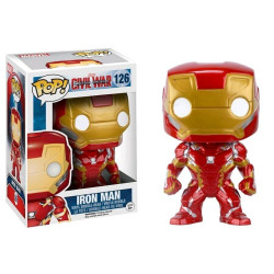 Funko Pop 126 Iron Man, Captain America: Civil War