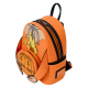 Loungefly Trick 'R Treat - Flaming Pumpkin Head Sam Glow in the Dark Light Up 10" Faux Leather Mini Backpack