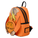 Loungefly Trick 'R Treat - Flaming Pumpkin Head Sam Glow in the Dark Light Up 10" Faux Leather Mini Backpack