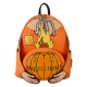 Loungefly Trick 'R Treat - Flaming Pumpkin Head Sam Glow in the Dark Light Up 10" Faux Leather Mini Backpack