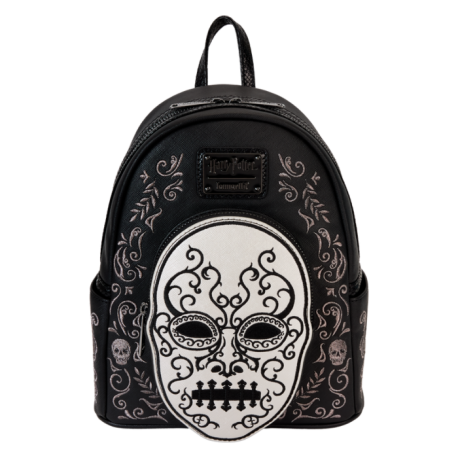 Loungefly Harry Potter - Death Eater Mask 10" Faux Leather Mini Backpack