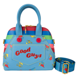 Loungefly Child's Play - Chucky Good Guys Overalls Cosplay 8" Faux Leather Crossbody Bag