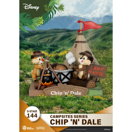 Disney: Campsites Series - Chip 'n' Dale PVC Diorama