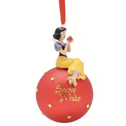 Disney Snow White On A Glass Bauble