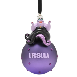 Disney Ursula On A Glass Bauble, The Little Mermaid