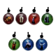 Disney Giftset of 7 Baubles - Villains