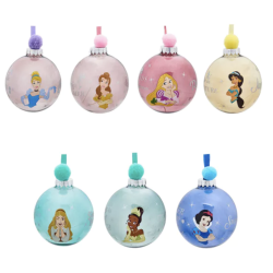 Disney Giftset of 7 Baubles - Princesses