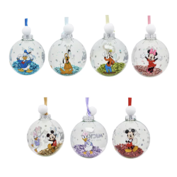 Disney Giftset of 7 Baubles - Mickey & Friends