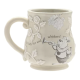 Disney Alice in Wonderland Embossed Mok - White Rabbit