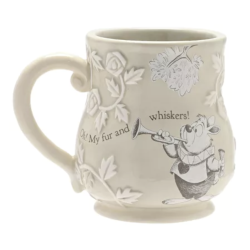 Disney Alice in Wonderland Embossed Mok - White Rabbit