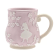 Disney Alice in Wonderland Embossed Mug - Cheshire Cat