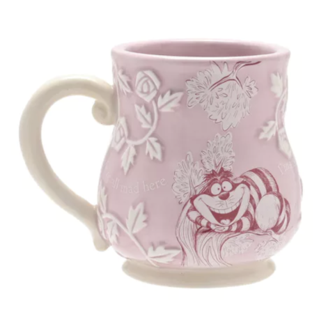 Disney Alice in Wonderland Embossed Mok - Cheshire Cat