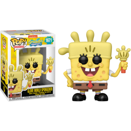 Funko Pop 1671 Glove World Spongebob, Spongebob Squarepants