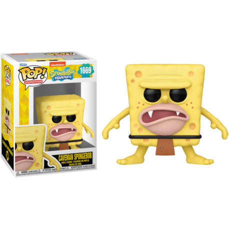 Funko Pop 1669 Caveman Spongebob, Spongebob Squarepants