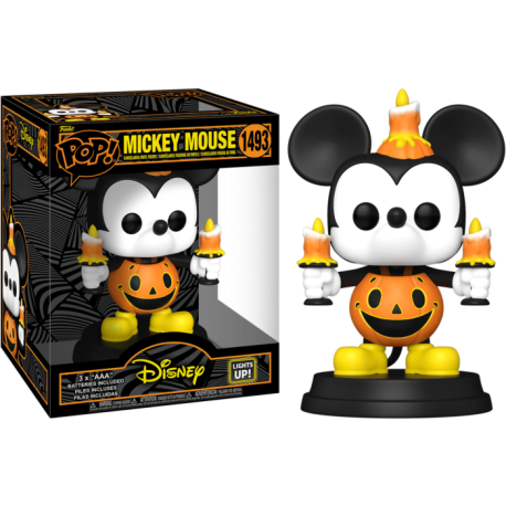 Funko Pop 1493 Mickey Mouse Halloween (Deluxe)(Lights Up)