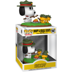 Funko Pop 1587 Snoopy & Beagle Scouts (Deluxe), Peanuts