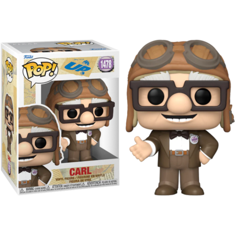 Funko Pop 1478 Carl (with Aviator Hat), Up!