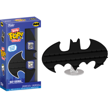 Batman - Batman Bat Signal Bitty Pop! Display Shelf