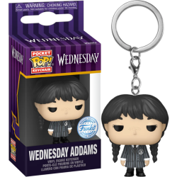 Wednesday (2022) - Wednesday Addams Pocket Pop! Keychain